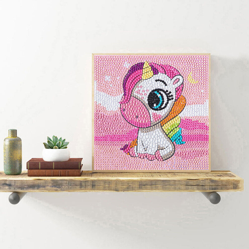 DIY Diamond Painting Full Round Crystal Drill Animal Decor for Kids (DX051)