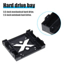 2.5 inch SSD HDD to 3.5 inch Mounting Fan Adapter Bracket Dock Hard Drive Holder