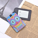 DIY Special Shaped Diamond Painting Bird Pattern Leather Boarding Pass