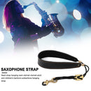 Adjustable Saxophone Neck Strap with Hook Soft Leather Padded Sax Strap Newly