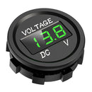D1 Car Motorcycle DC 12-24V Digital Panel Voltmeter Voltage Meter (Green) Newly