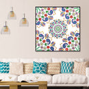 Diamond Picture Decor Color Blossom Pattern DIY Painting Kit Full Round Drill