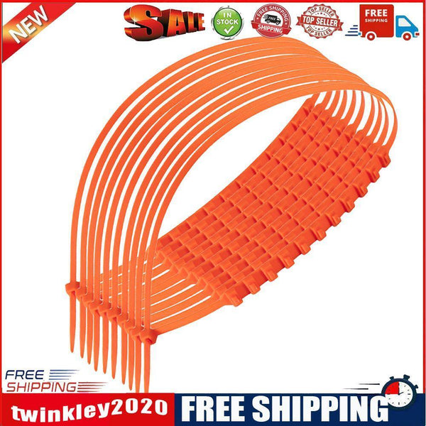 20x Car Winter Tires Snow Chains Anti-skid Wheel Tyre Cable (Single Tooth)