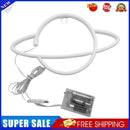 Elliptical Planet Shaped Sign Neon Lamp LED Dual Use Night Light Decor (D)