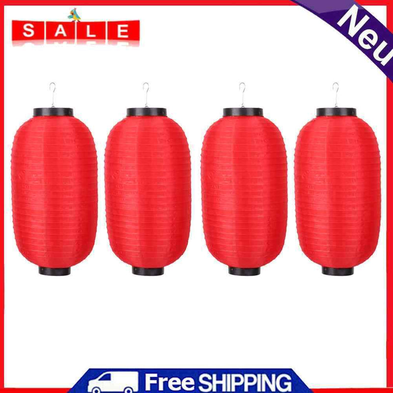 2pcs 8"" Japanese Lantern Waterproof Festival Hanging Lanterns Sashimi Decor