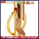 Brass Screwdriver Beer Bottle Opener Key Chain Pendant Portable EDC Gadget