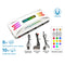 COOLMOON 4Pin PWM 5V 3Pin ARGB Cooling Fan RGB Intelligent Remote Controller