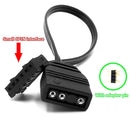 5pcs Small 4Pin to 5V ARGB 3Pin Fan Controller Adapter Cable for Coolmoon