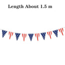 Decoration Flag American Independence Day Bunting Banners Platinum Jubilee