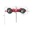 Metal Racer Windmill Aircraft Wind Spinners Outdoor Garden Yard Decor (A)