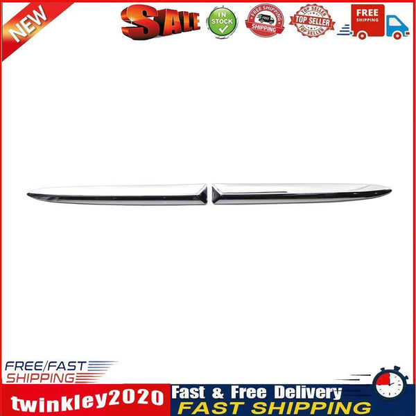 Front Bumper Lower Chrome Moulding Trim for FIAT 500 2007-2015 (1 Pair) Newly