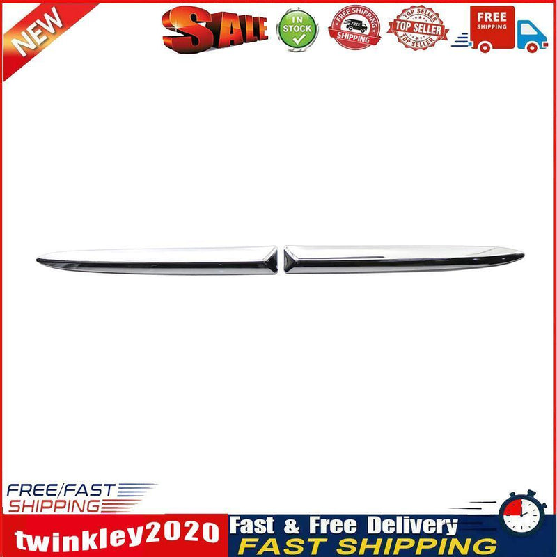 Front Bumper Lower Chrome Moulding Trim for FIAT 500 2007-2015 (1 Pair) Newly