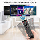 T1 Pro 2.4G Wireless Air Mouse Gyro Remote Control Voice for Android TV Box