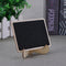 Mini Wooden Chalkboard Stand Message Boards Blackboard for Wedding Party Newly