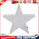 Star Shaped LED Night Light Household Club Indoor Kid Bedroom Decor (White)