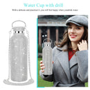#A 350ml/500ml/750ml Rhinestone Vacuum Cup Portable Drinking Kettle Girl Women