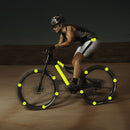 Reflective Stickers 42pcs Waterproof Reflector Decals (Fluorescent Yellow) Newly