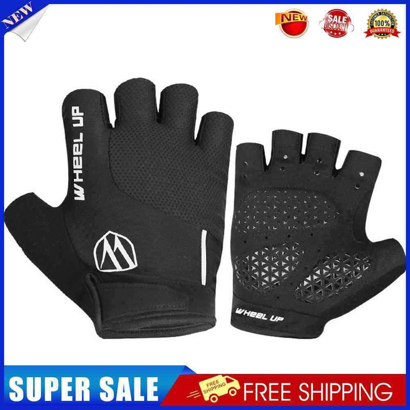 WHEEL UP Cycling Half Finger Gloves Men Women Sun Protection Sports Bike Gl