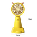 Mini Portable Fan USB Rechargeable Pocket Handheld Cooler for Outdoor Travel