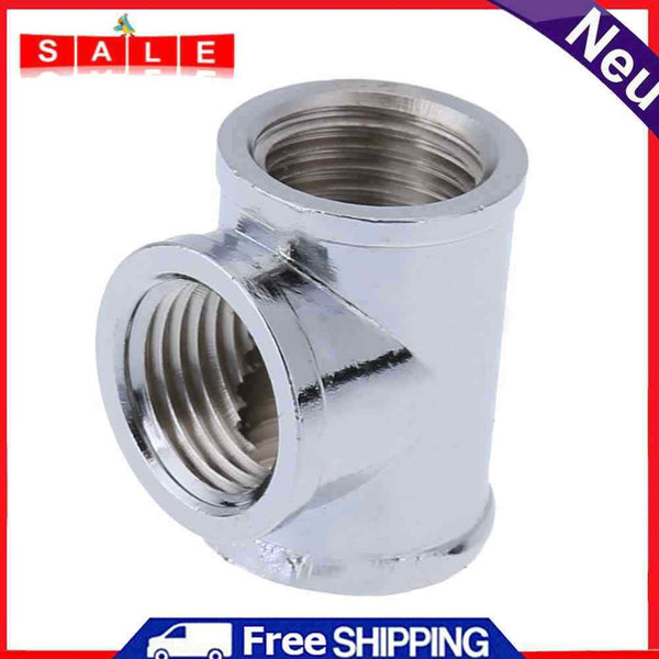 T-Shape 3 Part Way G1/4 Water Pipe Connector for PC Water Cooling System