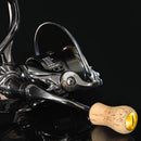 Fishing Reel Handle Knob DIY Wood Cork Grip Replacement for Baitcasting Spinning