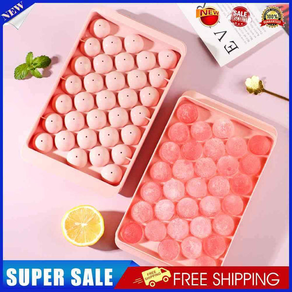 #A Creative Food Grade Mold Reusable Ice Ball Maker Stackable for Home Kitchen T