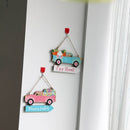 Dwarf Carrot Car Pendant Happy Easter Easter Plaque Easter Hanging Ornaments