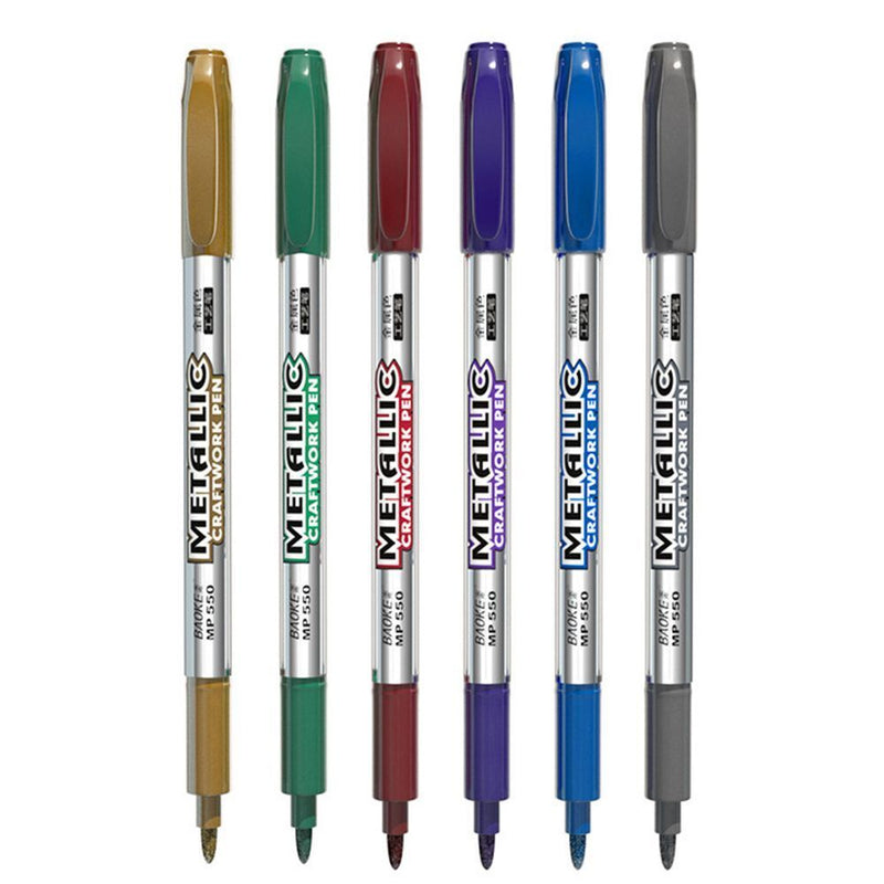 Waterproof Hand Painted DIY Album Fade-proof Marker Pen Metallic Pen Craftwork