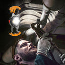 #A Portable COB Work Light Mini Keychain Flashlight Camping Bottle Opener LED Li