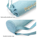 Yoga Mat Shoulder Carrier Bag Exercise Pilates Pads Backpack (Light Blue) Newly