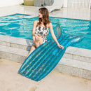 Sequin Mermaid Adults Swimming Pool Floats Air Mattress Inflatable Water Hammock