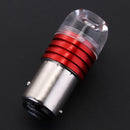 2pcs 1156 1157 3W LED High Light Car Brake Signal Turn Tail Lights(Red)