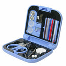 Travel Sewing Kit Thread Needles Mini Case Plastic Scissors Pins. Tape caca A4F1