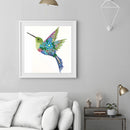 5D Partial Special Shaped Diamond Painting Hummingbird Poster Kit (UP263) Newly
