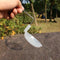 1PCS Folding Soup Ladle Plastic Kitchen Utensil Outdoor Cooking Ladle Spoon O3C3
