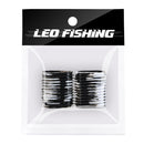 2pcs Rubber Fishing Reel Grip Non-Slip Ergonomic Fishing Protective Wheel C