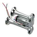 12V Dual Trumpets 600dB Super Loud Air Compressor Horn Signal Alarm for Car Boat
