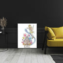5D DIY Diamond Painting Full Round Drill Angel Castle Wall Decor Rhinestone