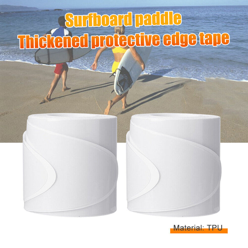 2pcs 75 inch Paddle Board Protection Tape Surfboard Rail Edge Protective Fi