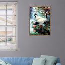 DIY Full Drill Diamond Painting Crane Cross Stitch Embroidery Mosaic Kit