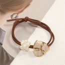 Accessories for Women Girl Cute High Elastic Hair Tie Rope Geometry Hair Ring