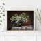 Frameless Oil Paint By Numbers Flowers DIY Canvas Picture Craft for Home