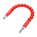 Flexible Shaft Electric Screwdriver Drill Bit Extension Rod (Red 295mm)
