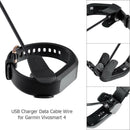 Charging Cradle Clip 1m USB Charger Data Cable Wire for Garmin Vivosmart 4