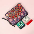 DIY Mandala Special Shaped Diamond Painting Novelty Wristlet Clutch Women W