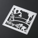 Crane Frame DIY Metal Cutting Dies Stencil Scrapbook Craft Template-147543