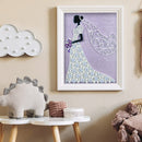 DIY Dress Ladies Picture Part Special Shape Diamond 5D Painting Kit (Y205) Newly