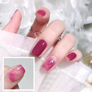 Off Gel Gradient Phototherapy Semi Permanent Nail Polish Gel Bloom Nail Gel