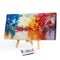 Oil Paint By Numbers Lake Scenery Frameless Picture Craft Kit for Living Room