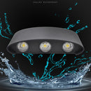 2/4/6/8/10/12W LED Arc Wall Lamp Outdoor Waterproof Porch Light (B15-6W) Newly